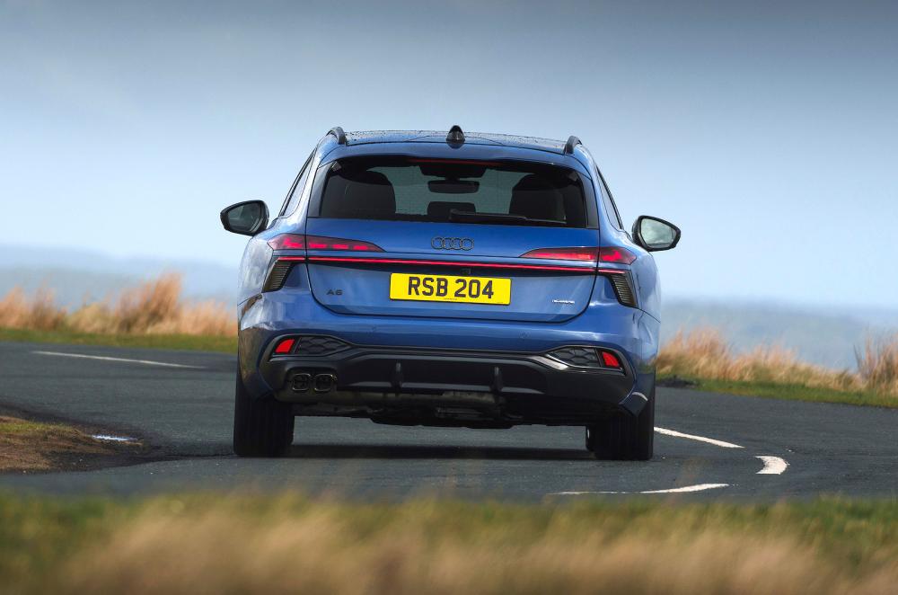 Audi A6 Avant rear driving