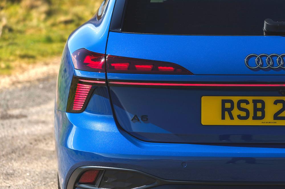 Audi A6 Avant rear lights