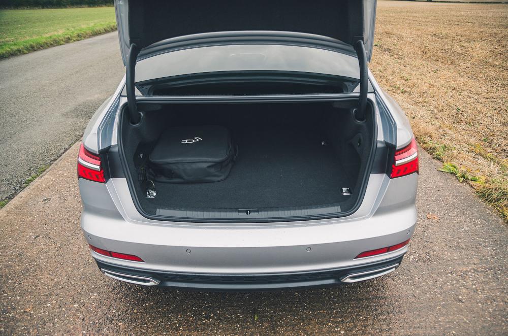 Audi A6 2022 boot open