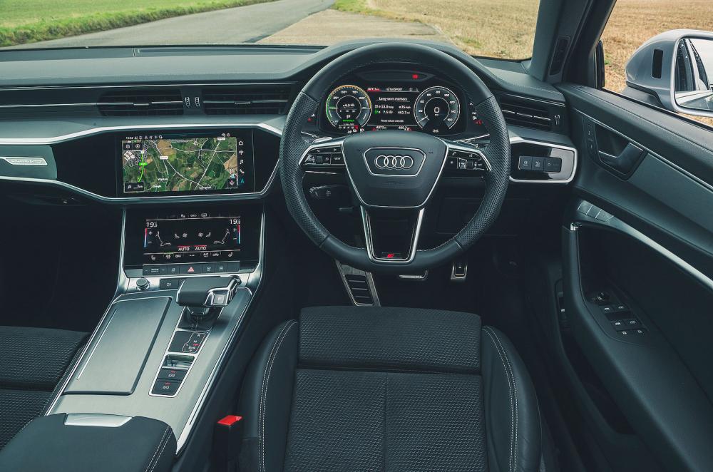 Audi A6 2022 interior dashboard