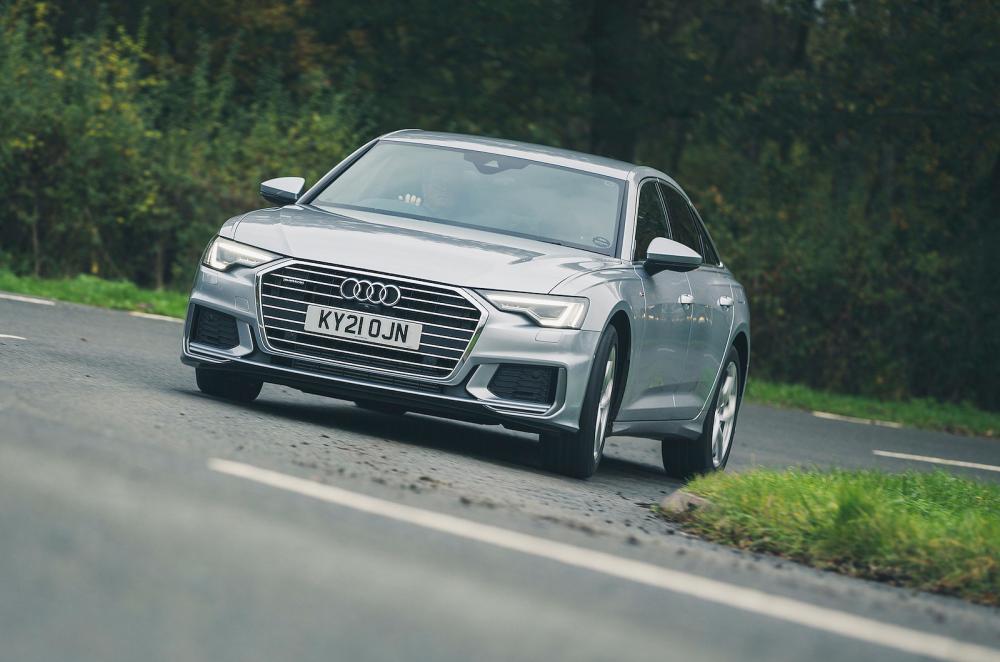 Audi A6 2022 front cornering