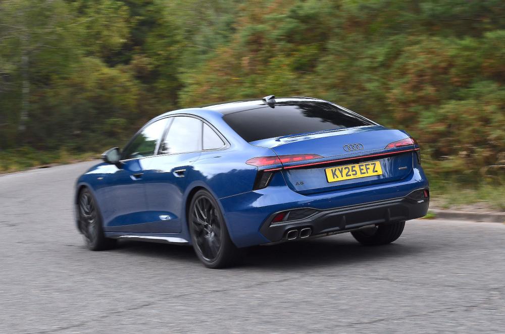 Audi A6 rear left driving