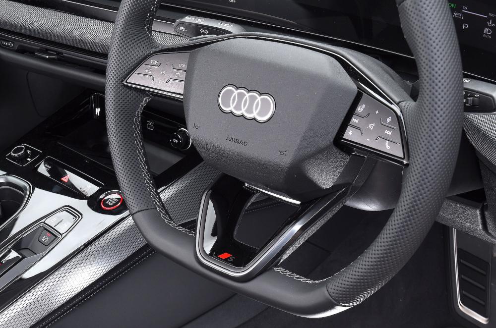 Audi A6 steering wheel