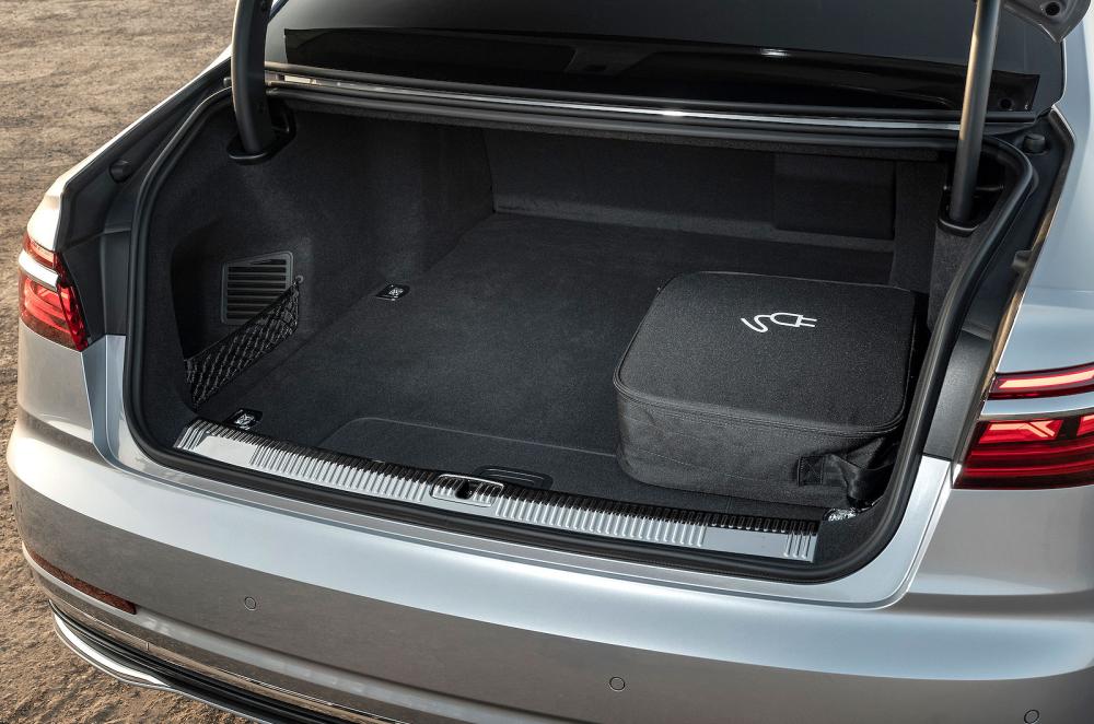 Audi A8 boot open