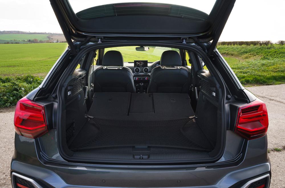 Audi Q2 boot open