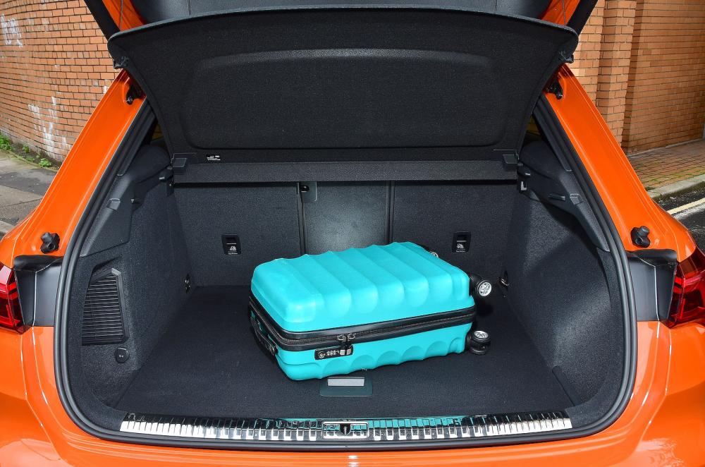 Audi Q3 boot open