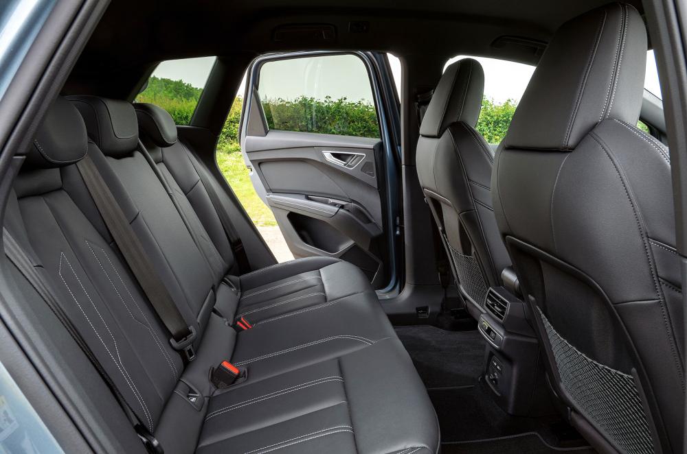 Audi Q4 e-tron back seats