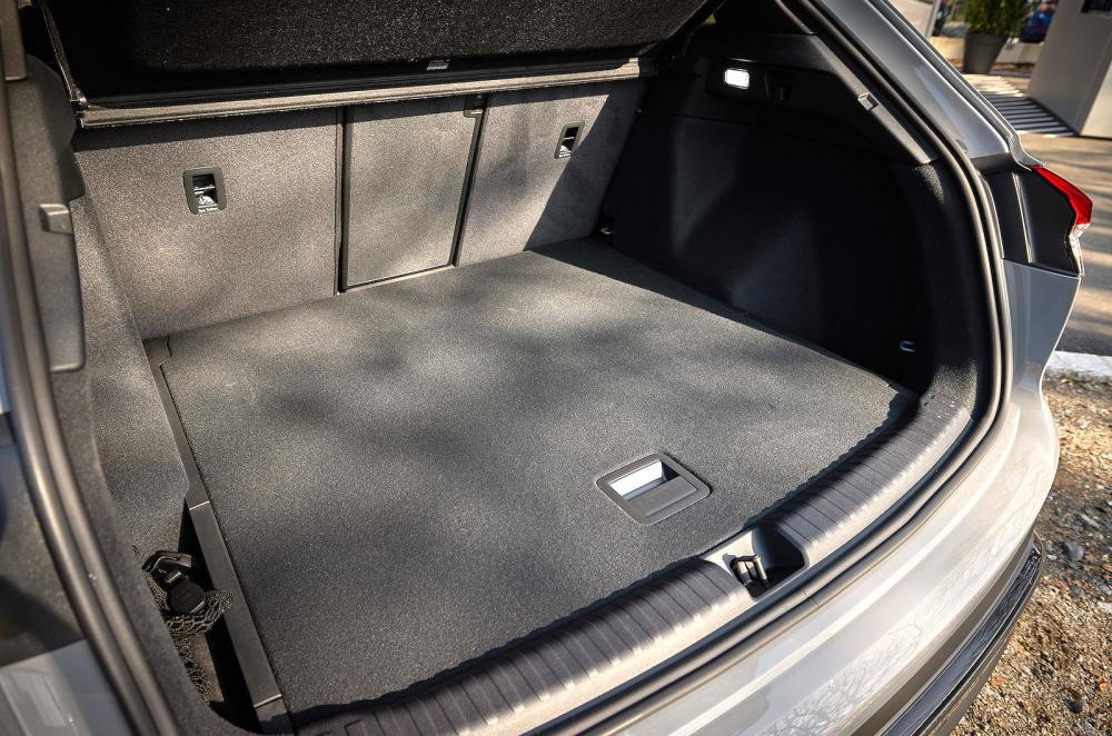 Audi Q4 e-tron boot open