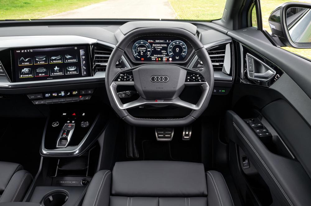 Audi Q4 e-tron dashboard
