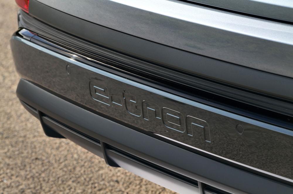 Audi Q4 e-tron rear badge detail