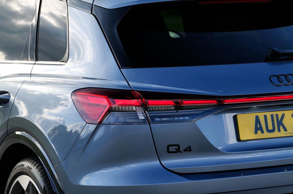 Audi Q4 e-tron rear lights detail