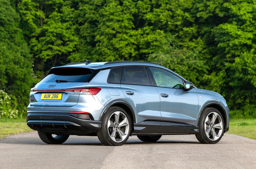 Audi Q4 e-tron rear right static