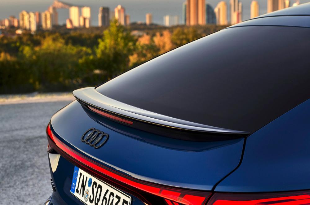 Audi Q6 e-tron Sportback rear detail