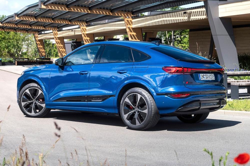 Audi Q6 e-tron Sportback rear left static