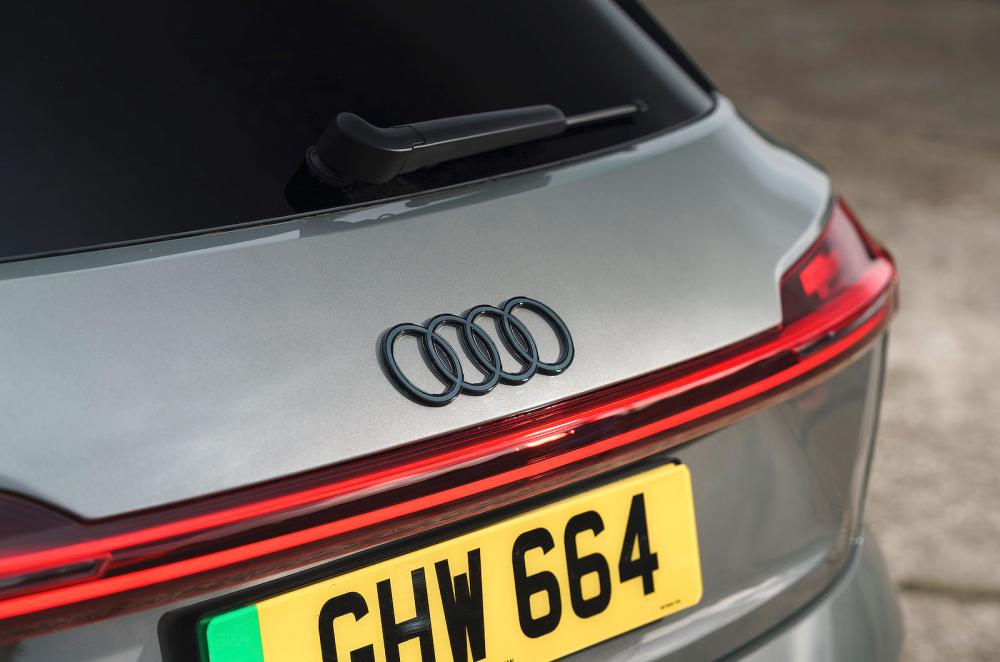 Audi Q8 e-tron rear lights detail