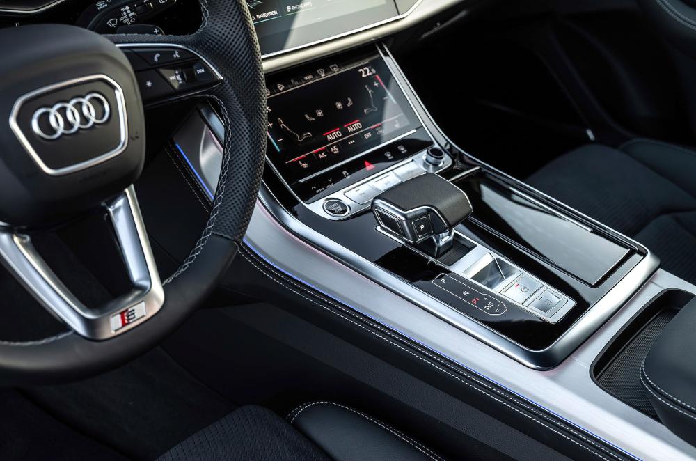 Audi Q8 interior detail