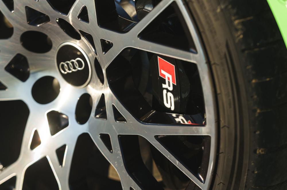 Audi RS3 alloy wheel detail