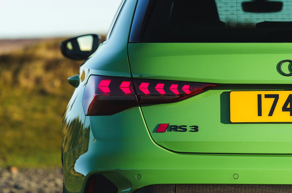 Audi RS3 rear lights