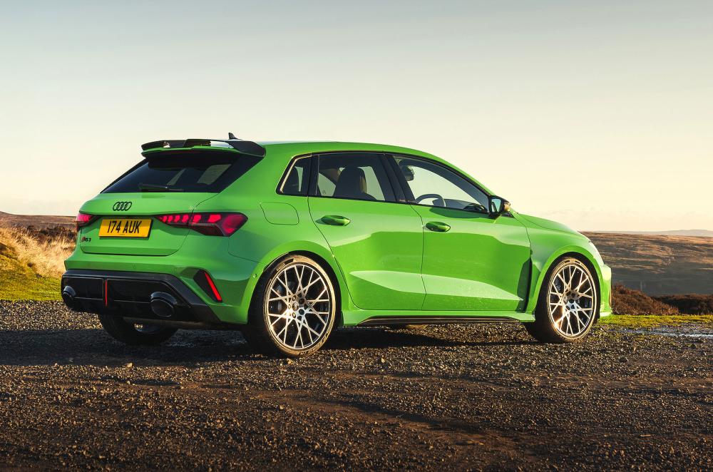 Audi RS3 Saloon rear right static