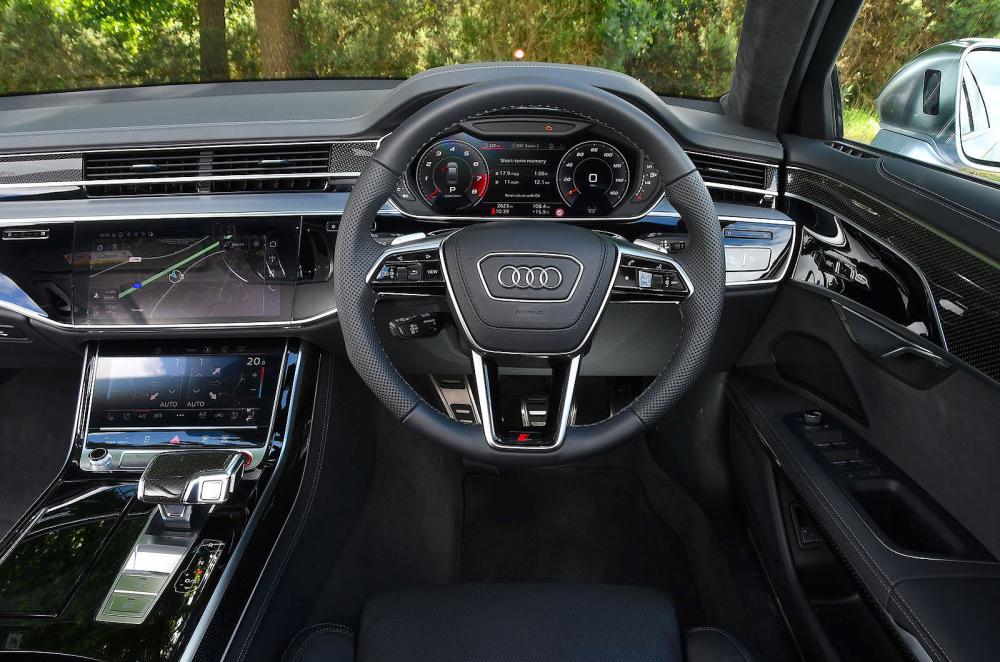 Audi S8 interior dashboard