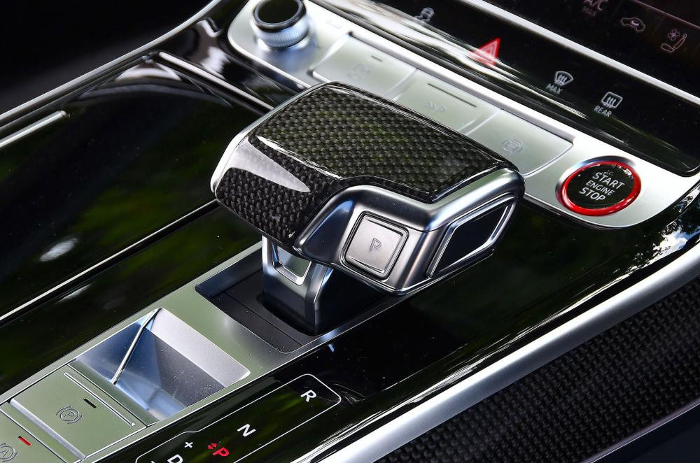 Audi S8 interior detail