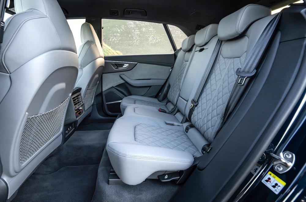 Audi SQ8 interior back seats