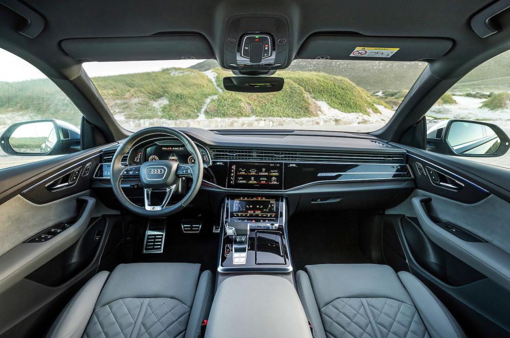 Audi SQ8 interior dashboard
