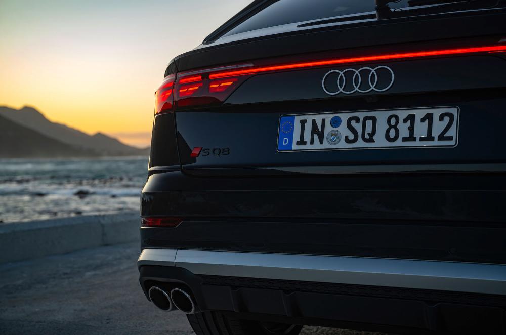Audi SQ8 rear detail