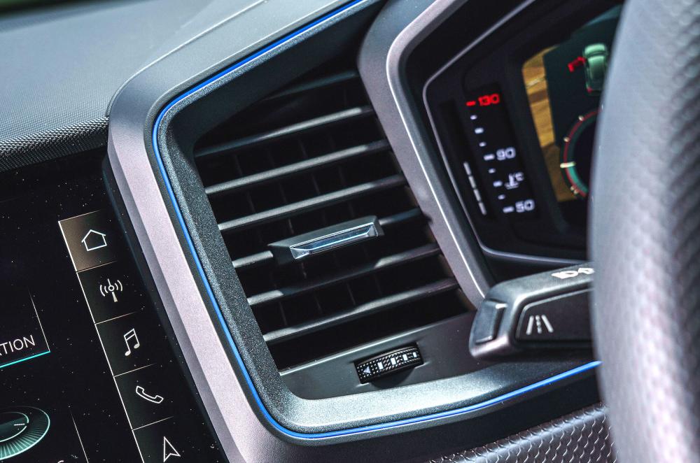 Audi A1 interior detail