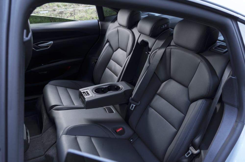 Audi E-tron GT rear seats