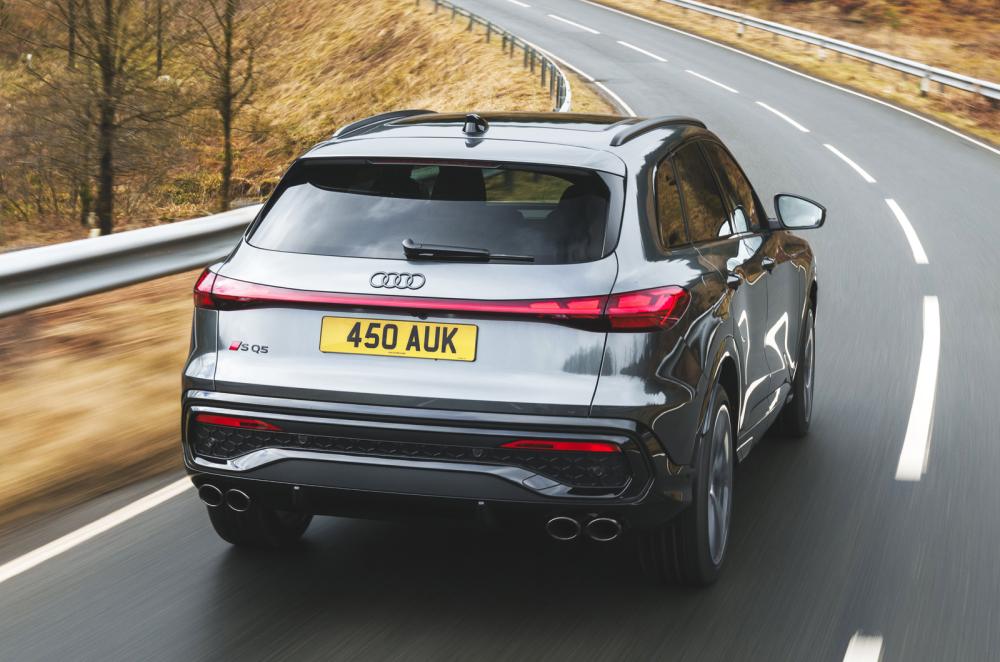 Audi SQ5 rear driving