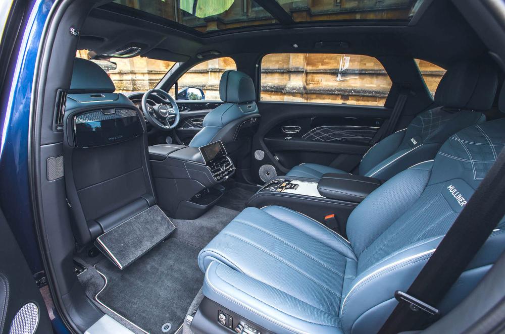 Bentley Bentayga back seats
