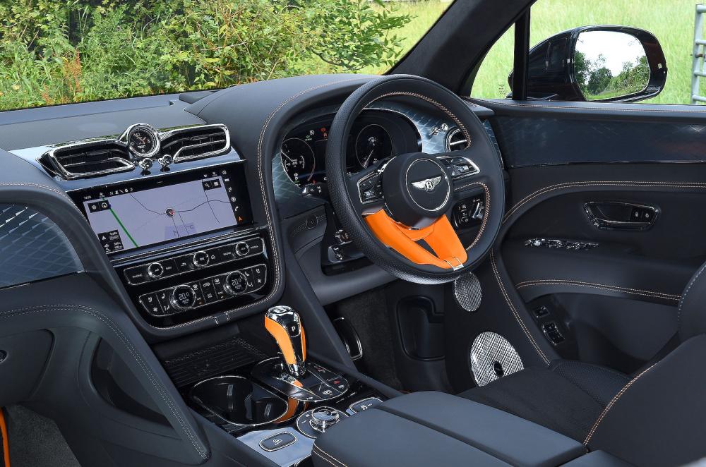 Bentley Bentayga dashboard
