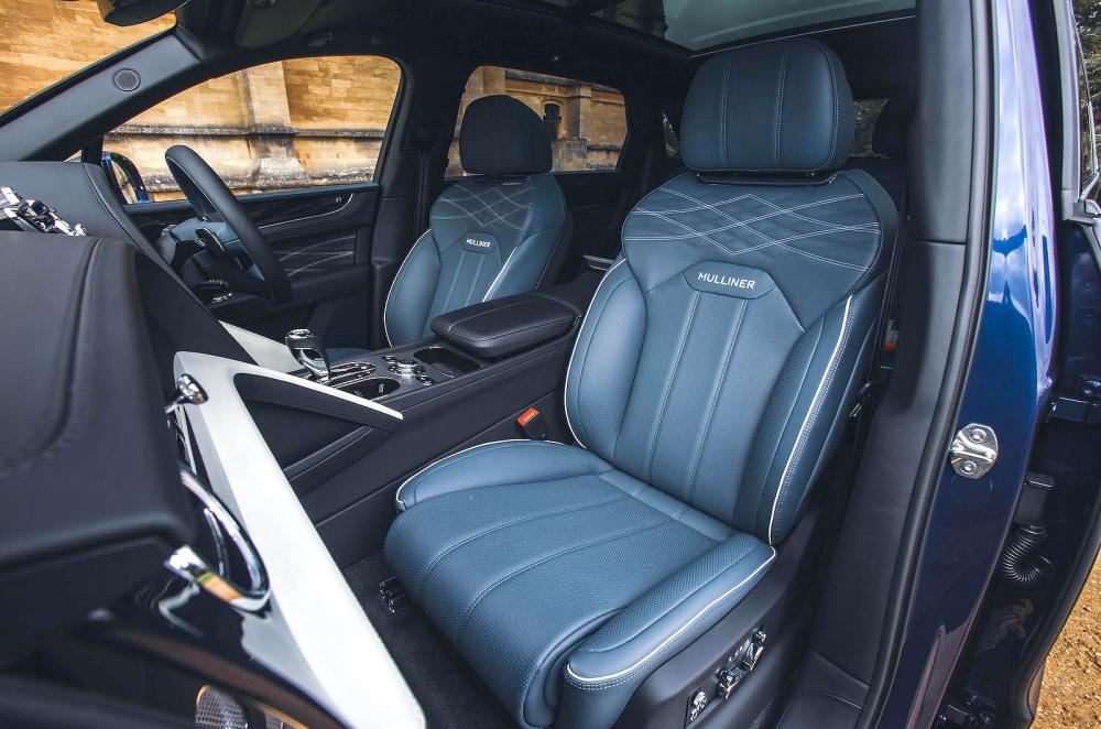 Bentley Bentayga front seats