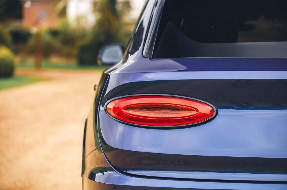 Bentley Bentayga rear lights detail