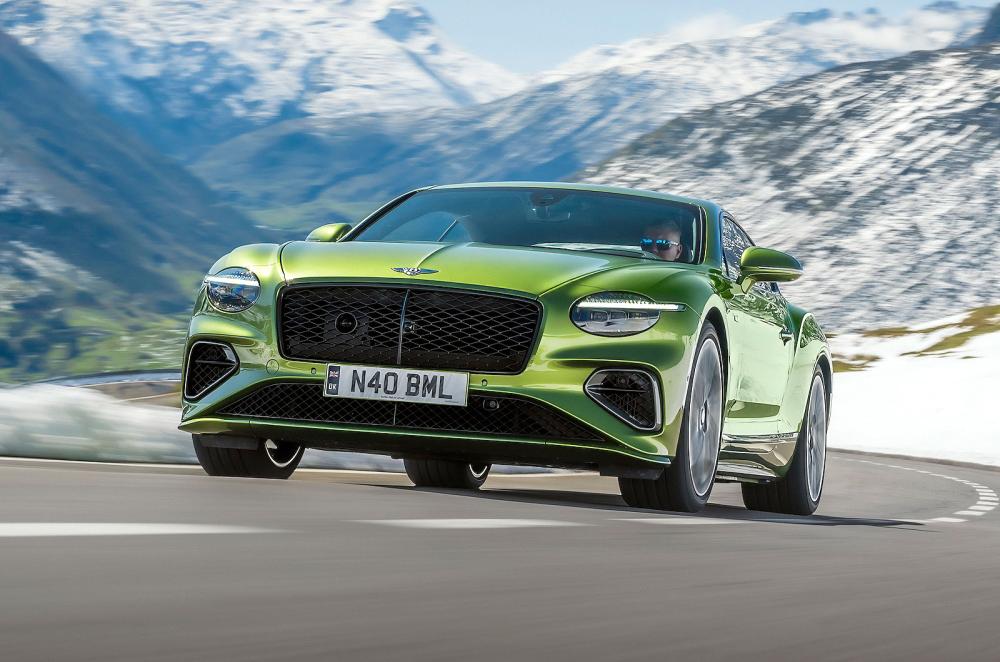 Bentley Continental GT front cornering