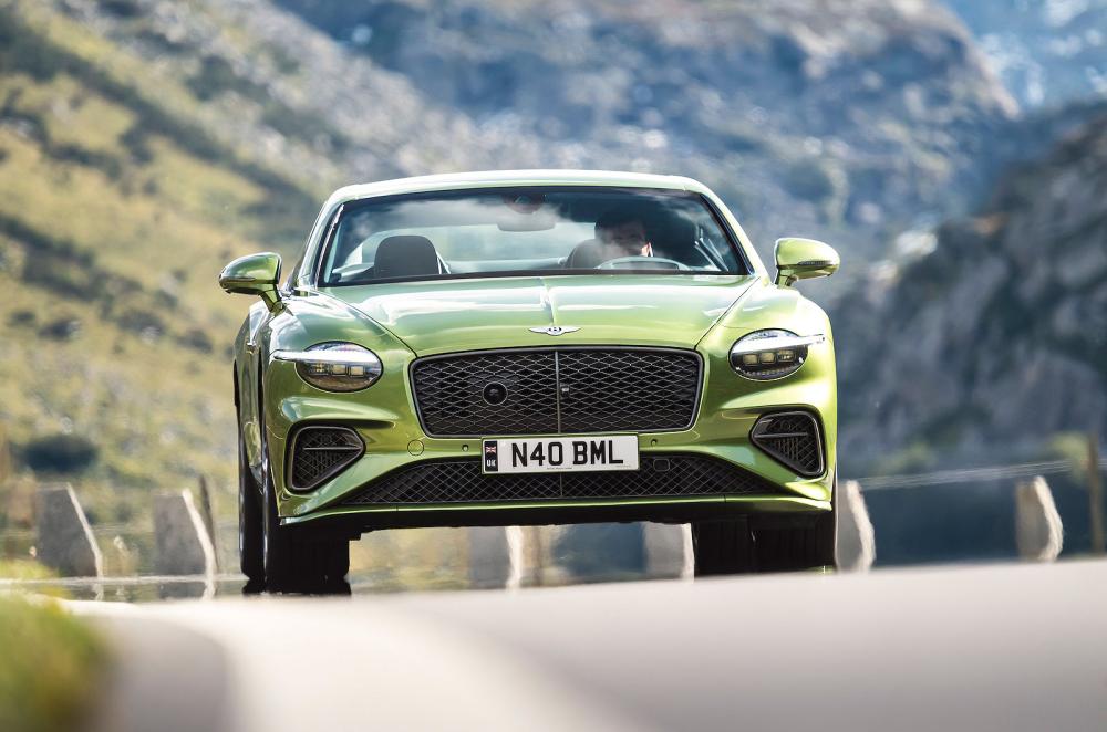 Bentley Continental GT front driving