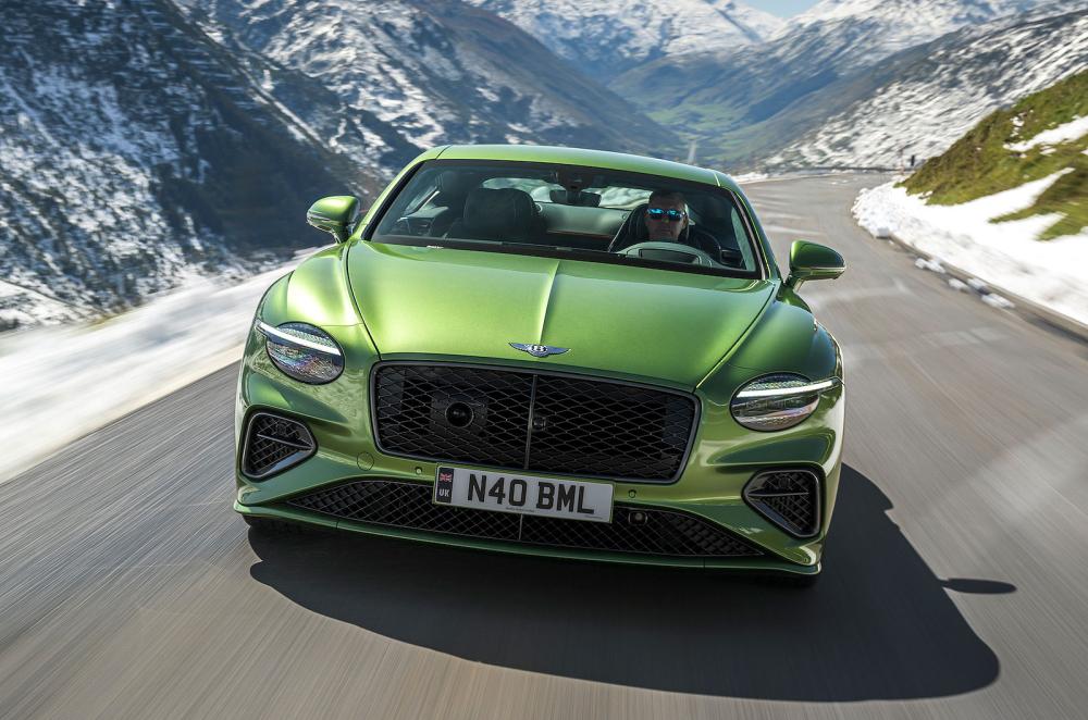 Bentley Continental GT front driving