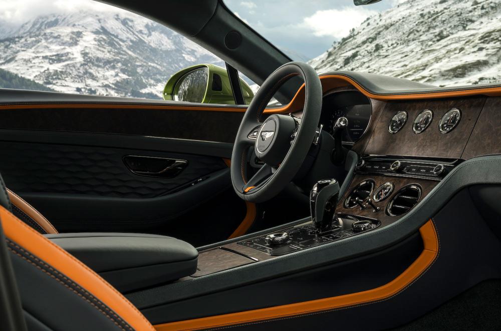 Bentley Continental GT front interior