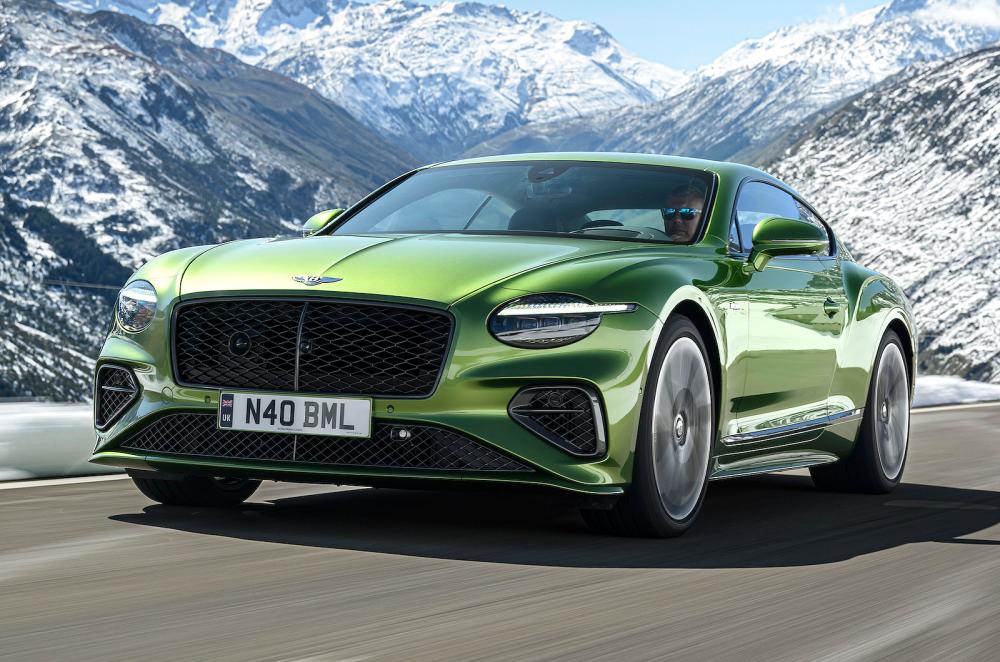 Bentley Continental GT front left driving