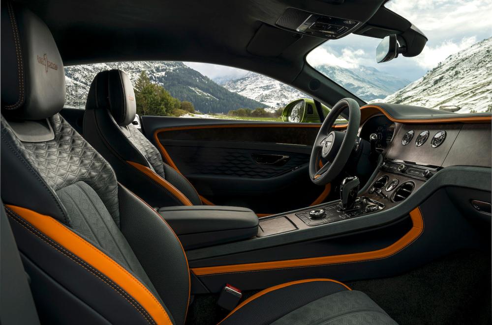 Bentley Continental GT front seats