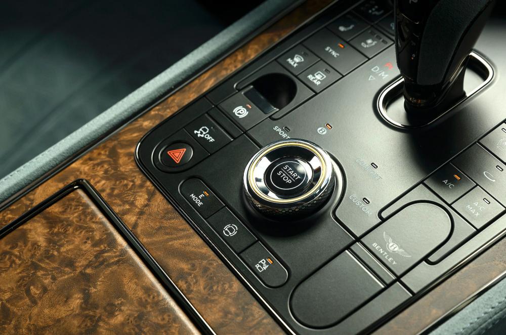 Bentley Continental GT interior detail