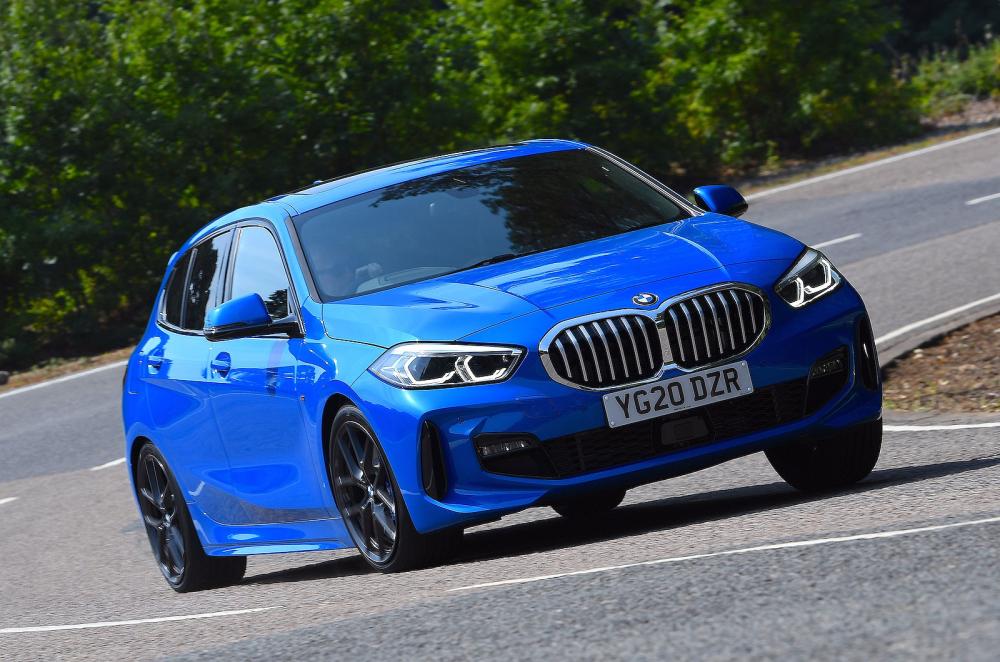 BMW 1 Series front cornering