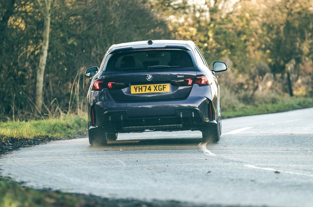 BMW 1 Series rear cornering