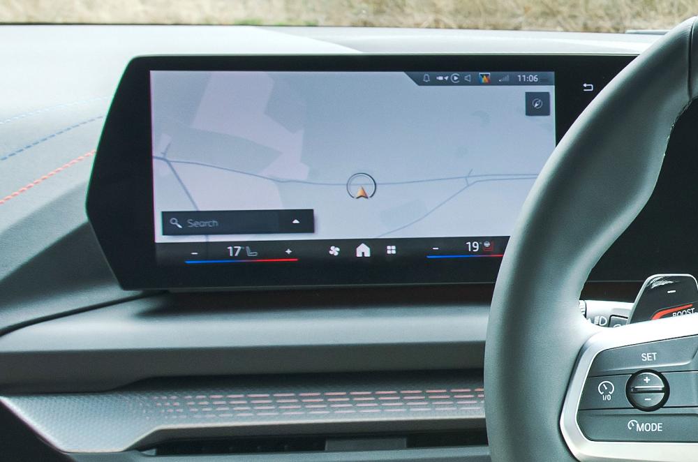 BMW 2 Series Gran Coupé infotainment touchscreen