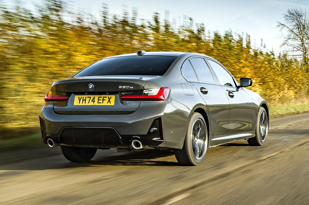 BMW 3 Series rear right driving