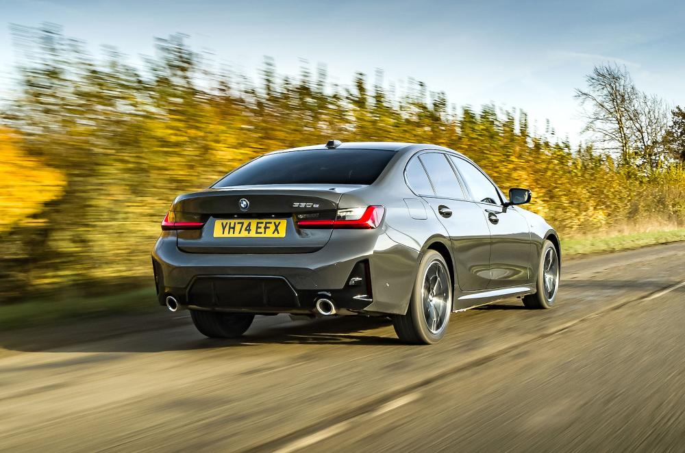 BMW 3 Series rear right driving