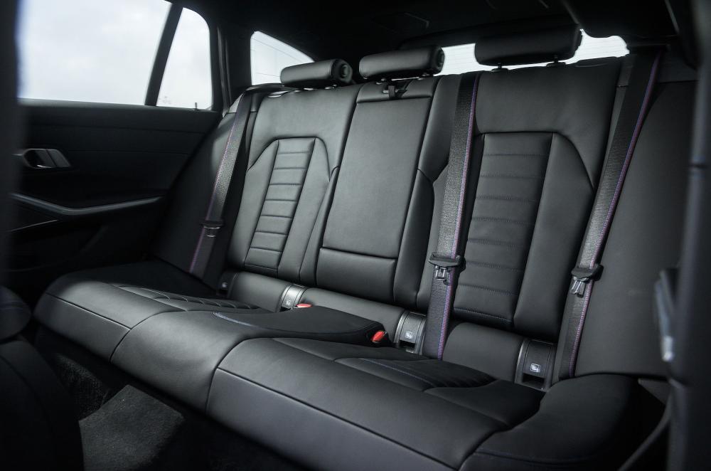 BMW 3 Series Touring interior rear seats