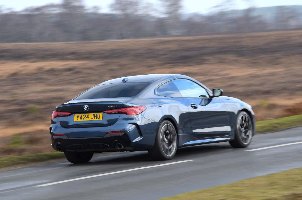 BMW 4 Series rear right driving
