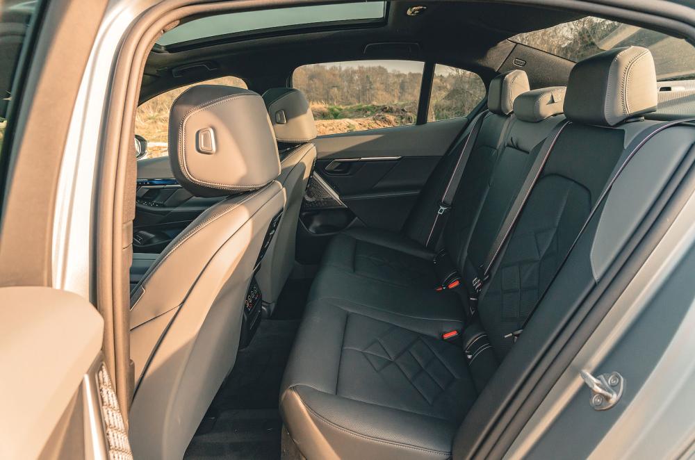 BMW 5 Series back seats